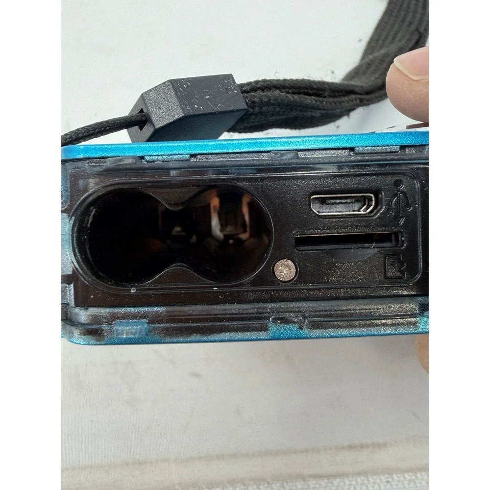 Polaroid iS048 Waterproof Digital Camera - 16MP‎ 3M Blue - Tested & Working